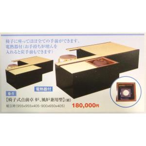 茶道具 水屋道具 収納家具 置床 内収納付 小 茶道 : 茶道具 茶道具 水屋道具 収納家具 置床 内収納付 小 茶道 : 茶道具