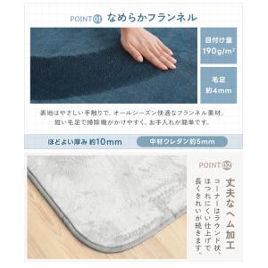 キッチンマット 60×240cm 洗える フラ...の詳細画像2