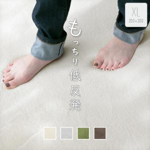 ラグマット 200×300cm 低反発ラグ フランネルラグ 300×200cm 長方形 超