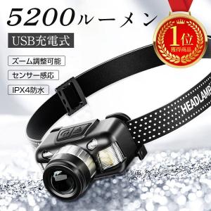 *ランキング1位*ヘッドライト 充電式 LED ヘッドランプ