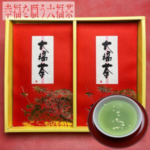 丸久小山園 抹茶「大福茶」40g缶 茶筅「極上青竹」1本 限定商品 福M-72