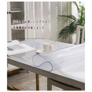 テーブルクロス 厚さ1mm テーブルマット 透...の詳細画像1
