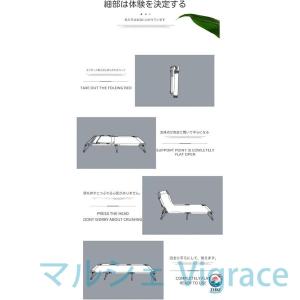 サマーベッド 折りたたみベッド 簡易ベッド キ...の詳細画像4