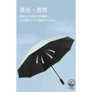 折りたたみ傘 逆折りタイプ 自動開閉 逆さ傘 ...の詳細画像4