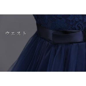 子供ドレス レースドレス パーティードレス キ...の詳細画像4
