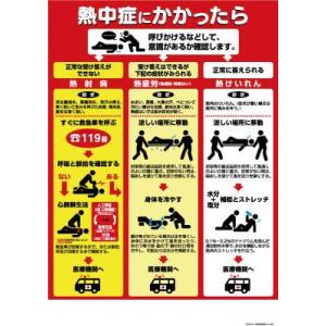 (熱中症対策 グッズ)つくし 熱中症対策ポスター D P-...
