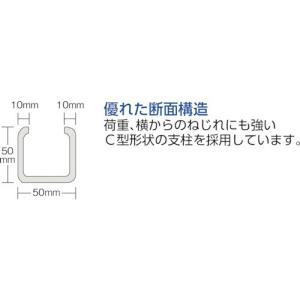 中量棚 代引不可 中量棚 トラスコ 直送品 5048869 うのオンライン 単体 ヤフー店 ７段 ｒ３型 ｒ３型 １８００ｘ４５０ｘｈ２４００ ７段 R3 8657 代引不可