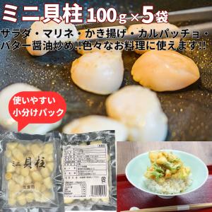 ミニ貝柱500g (100g×5袋) 生食用 ...の詳細画像2