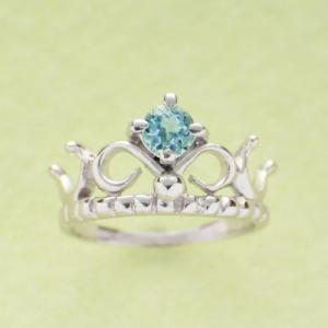 ベビーリング 出産祝い 刻印 ティアラ クラウン 王冠