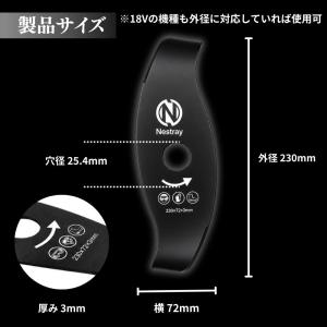 シュレッダーブレード【異次元の粉砕力】草刈り機...の詳細画像1
