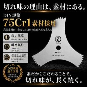 草刈り機 替え刃 3枚刃 【異次元の粉砕力】3...の詳細画像4