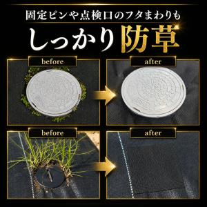 防草シート 【シートのキワをピタっと】補修テー...の詳細画像3