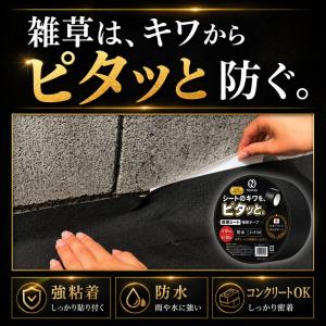 防草シート 【シートのキワをピタっと】補修テー...の詳細画像1