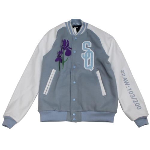 SEQUEL シークエル 22AW VARSITY JACKET スタジャン M ブルー