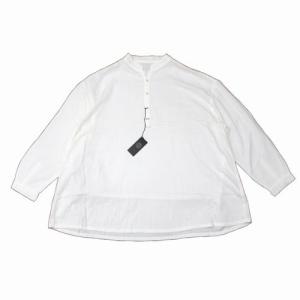 Porter Classic ポータークラシック 24SS SUVIN GOLD GAUZE シャツ XL ホワイト