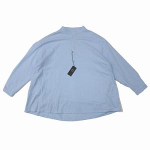 Porter Classic ポータークラシック 24SS SUVIN GOLD GAUZE シャツ L ブルー