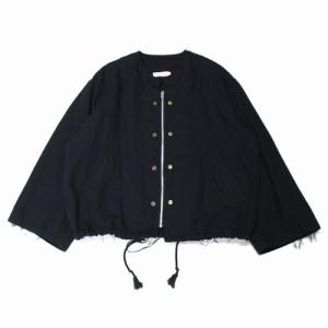 barbell object バーベル オブジェクト 24SS JOHN別注 velveteen zip