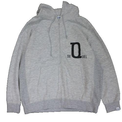 SEQUEL シークエル 20AW ZIP HOODIE ジップ パーカー M グレー
