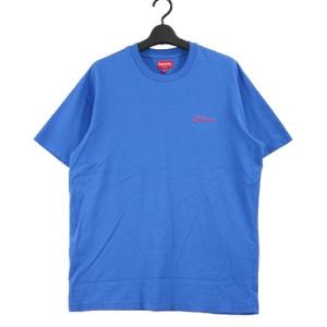 Supreme シュプリーム 21AW Arabic Logo Washed S/S Tee Tシャツ S ブルー