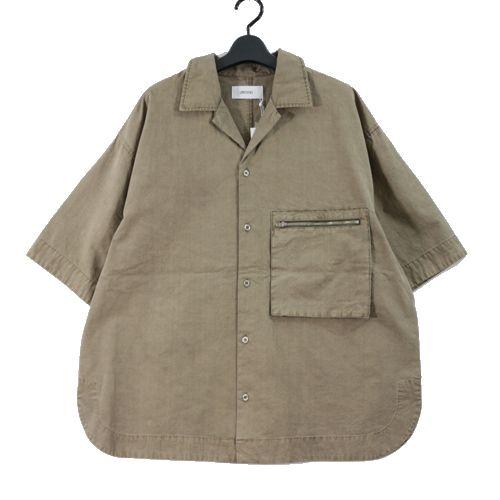 OPENING ACT オープニングアクト 25SS ハイドロウォッシュヴィンテージ加工サテンジップ...