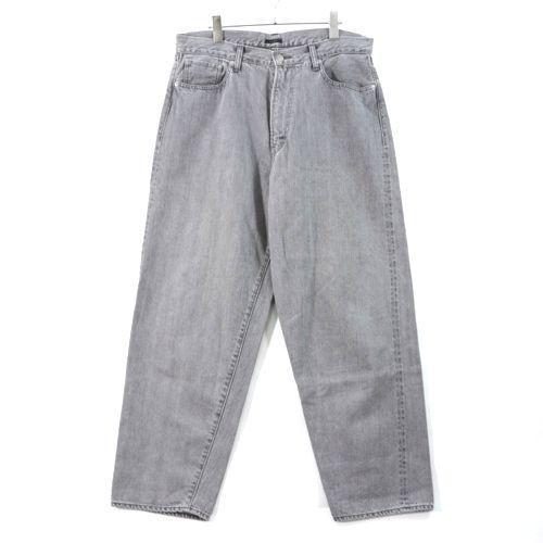 LENO リノ TAPERED JEANS テーパード デニムパンツ 36 グレー