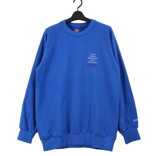 久米繊維 エディフィス 23AW 417 EDIFICE 別注 1WEEK SWEAT スウェット ...