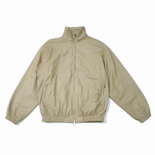 YOKE ヨーク 25SS LEATHER TRAINING JACKET レザートレーニングジャケ...
