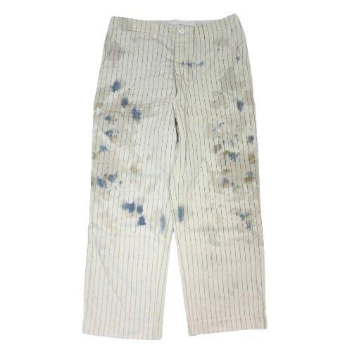 BOWWOW バウワウ COLA STRIPE TROUSERS パンツ L ベージュ