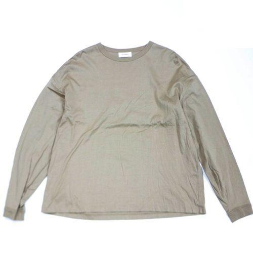 THE RERACS ザ リラクス 21AW カットソー 長袖Tシャツ 38 ベージュ