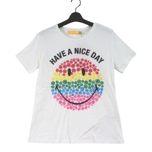 FARM Rio RAINBOW SMILE T-SHIRT レインボー スマイル Tシャツ XS ...