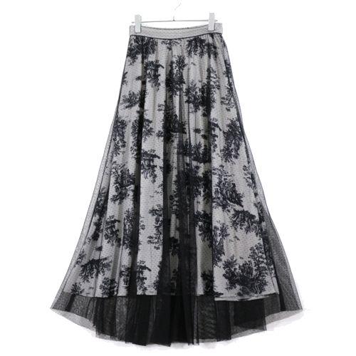 AMERI アメリ AVA DOT TULLE LAYERED SKIRT チュールレイヤードスカー...