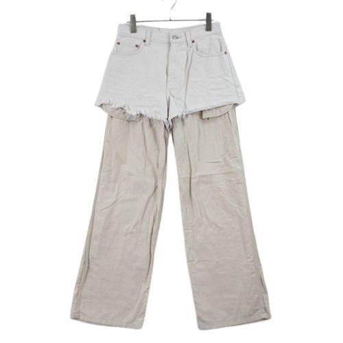 kotohayokozawa コトハヨコザワ 24SS Layered Denim Pants レイ...