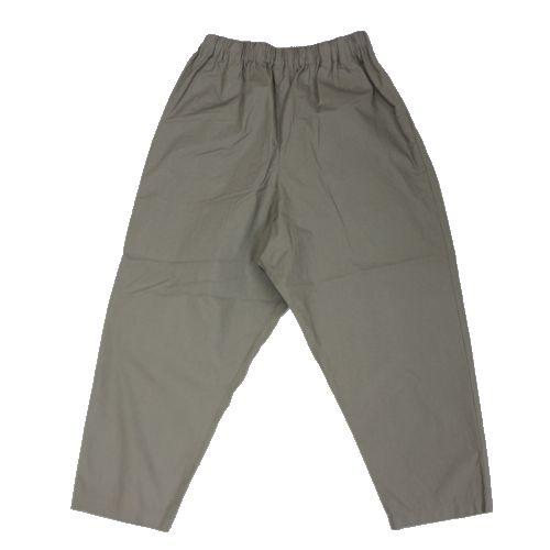 Yoli ヨリ 24SS Cotton taperd pants 01 チャコール