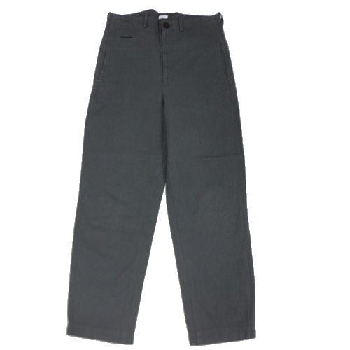 Dhal ダル French Vintage No Tuck Pant ノータック パンツ XS グ...