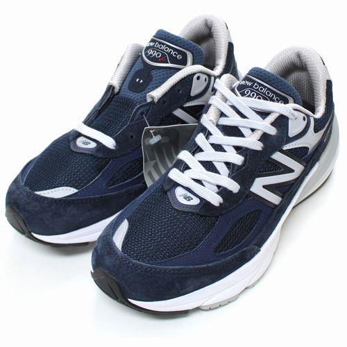 newbalance ニューバランス W990NV6 スニーカー US7.5(24.5cm) ネイビ...