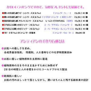 無添加手作り石鹸アンティアン「お試しセット」(...の詳細画像4