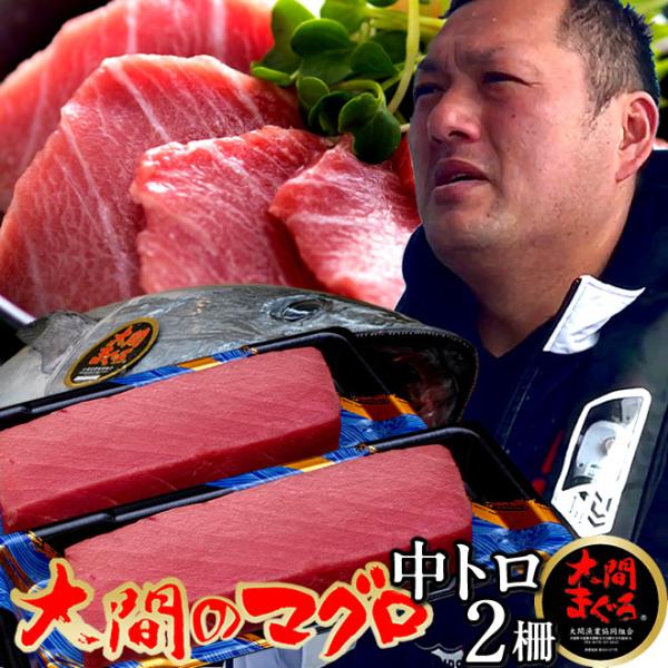 大間のまぐろ 中トロ200g×2柵 マグロ刺身 |青森県大間産 本マグロ サク切り身 クロマグロ 鮪...
