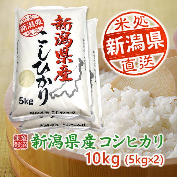 令和7年産 米 10kg 5kg×2  お米 白米 コシヒカリ 新潟県産コシヒカリ 令和7年産 送料...