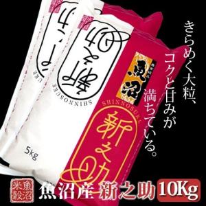 新之助（しんのすけ） 米 10kg 5kg×2 魚沼産新之助 令和7年産 白米