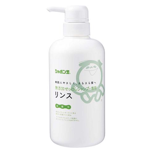 シャボン玉石けん　無添加シャンプー専用リンス　520mL│トリートメント　リンス・コンディショナー