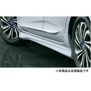 新品 純正 トヨタ TOYOTA モデリスタ MODELLISTA アクア MXPK1 MXPK10系 サイドスカート 左右セット エアロ AERO PARTS 素地 未塗装 樹脂 ABS