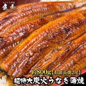 うなぎ長焼 380g〜400g×2本 炭火焼 訳あり 超ビッグサイズ ウナギ 鰻 在宅 父の日 敬老 在宅応援 中元 お歳暮 化粧箱 ギフト｜uosou