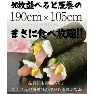 有明産 高級焼き海苔 全型50枚×5P 徳用 ...の詳細画像3