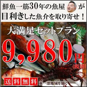 【送料無料】鮮魚一筋30年の魚屋が目利きした魚介を取り寄せ！大満足セットプラン9,980円（税別）