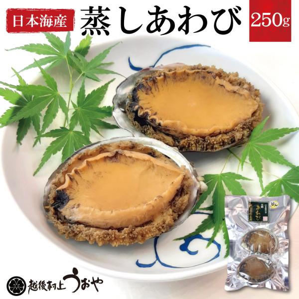 日本海産 天然 蒸しあわび 250g　鮑 アワビ 魚介 貝
