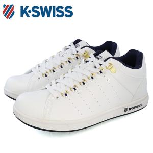 ケースイス メンズ スニーカー ホワイト カジュアルシューズ 5ストライプ K・SWISS KS 100 36101571