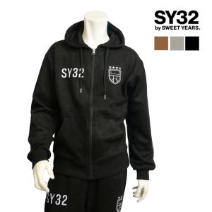 SY32 by SWEET YEARS 13067(TNS1712) REGULAR ZIP HOODIE 袖 BIG