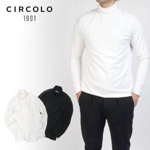 CIRCOLO 1901（チルコロ 1901） チルコロ モックネックカットソー