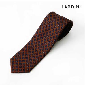 LARDINI（ラルディーニ） メンズ ネクタイ ペイズリー シルク ビジネス