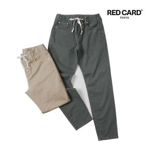 【SALE】RED CARD Tokyo レッドカード トーキョー メンズ Shore ショア テーパード パンツ ストレッチ デニム 22781901｜up-avanti